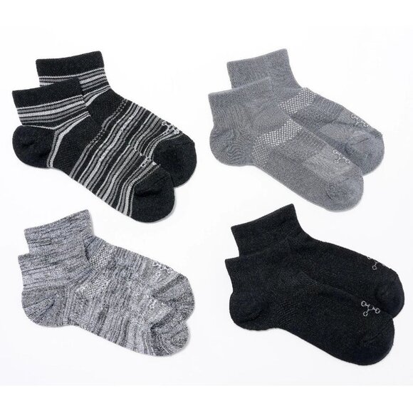 Tommie Copper Compression Unisex 4 UltraTemp & Ultraguard Ankle Socks MEDIUM - Picture 1 of 4